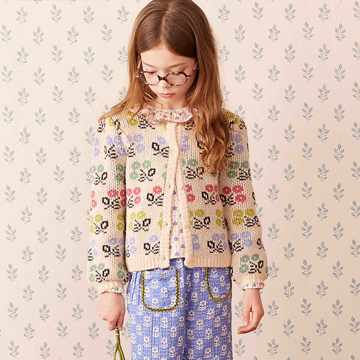 Lison Cardigan in Spring by Hello Simone