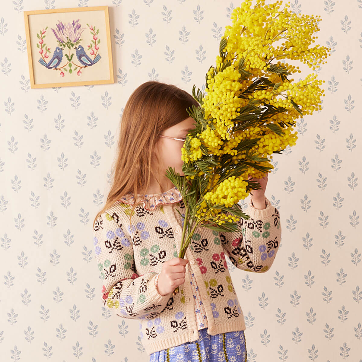 Lison Cardigan in Spring by Hello Simone