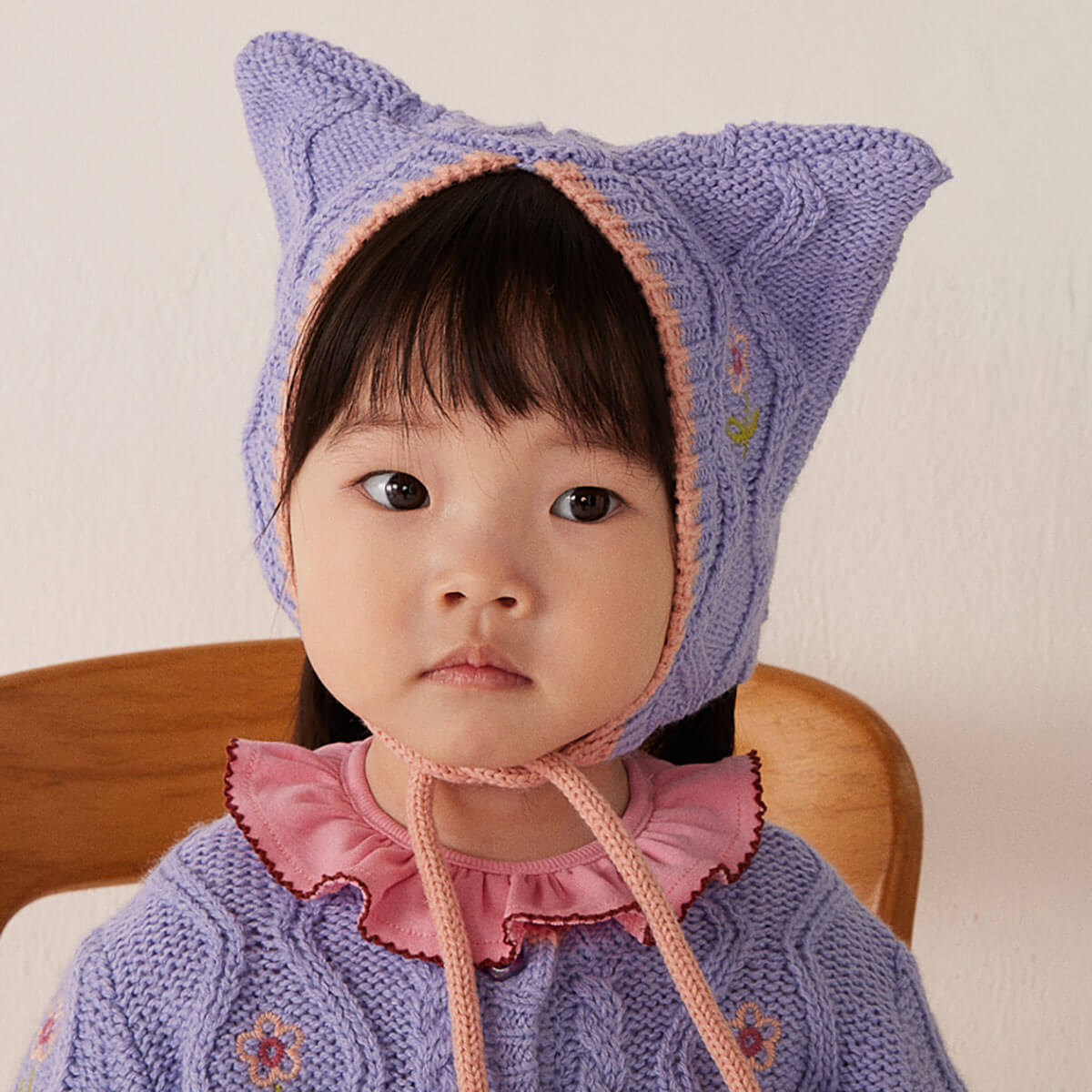 Michy Baby Hat in Light Blue by Hello Simone