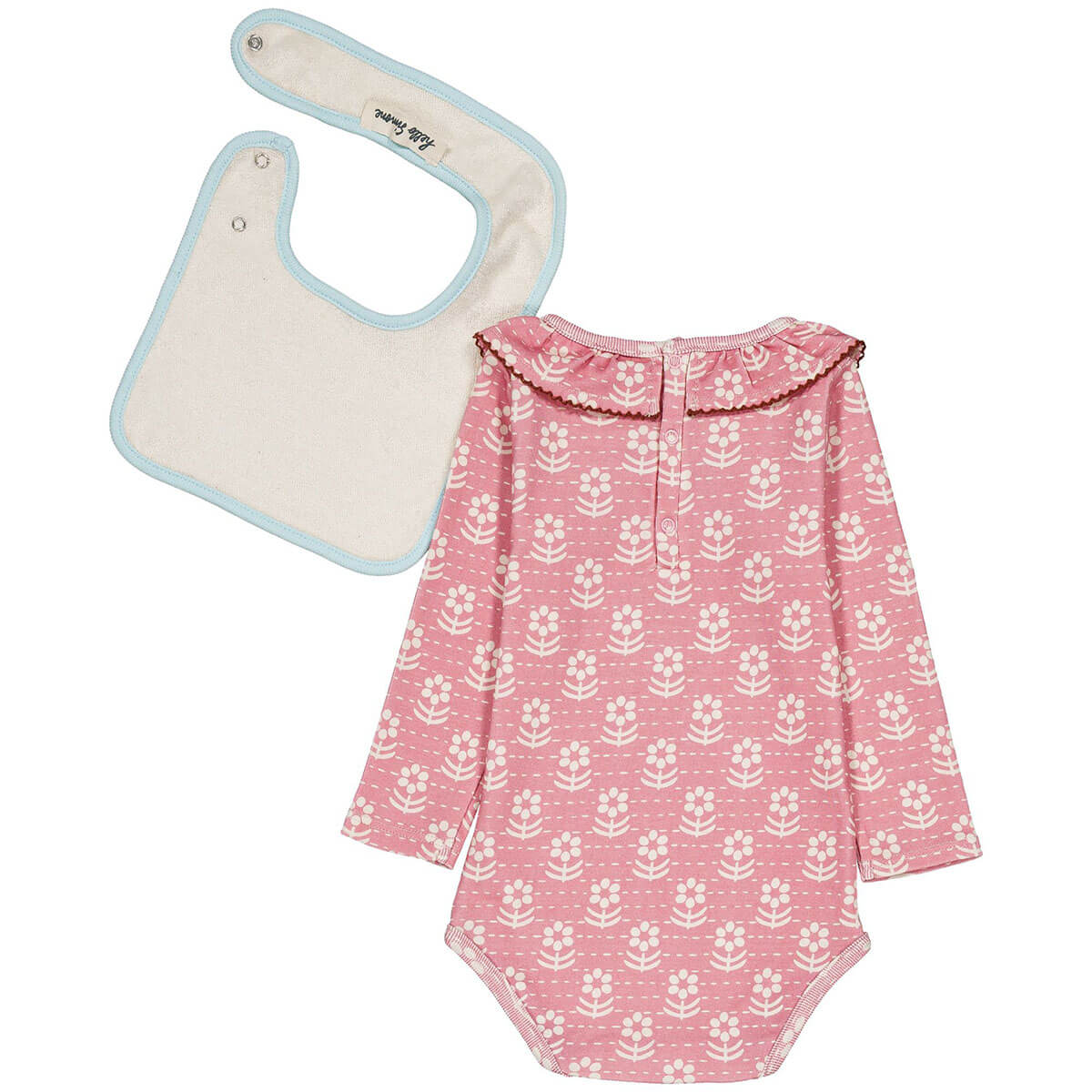 Pernilla Baby Set in Snowdrop Rose by Hello Simone