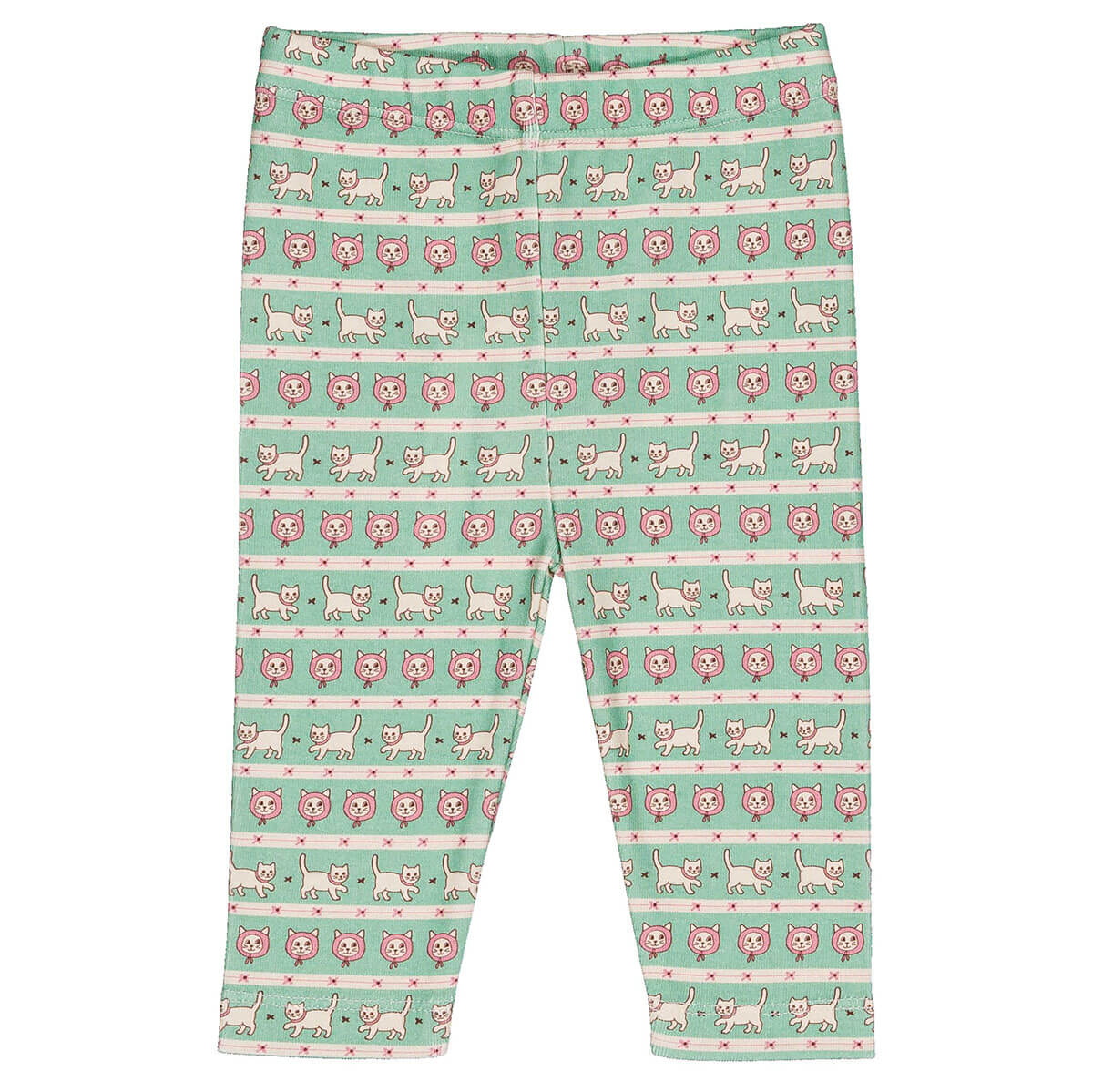 Pipa Baby Leggings in Kitty Aqua by Hello Simone