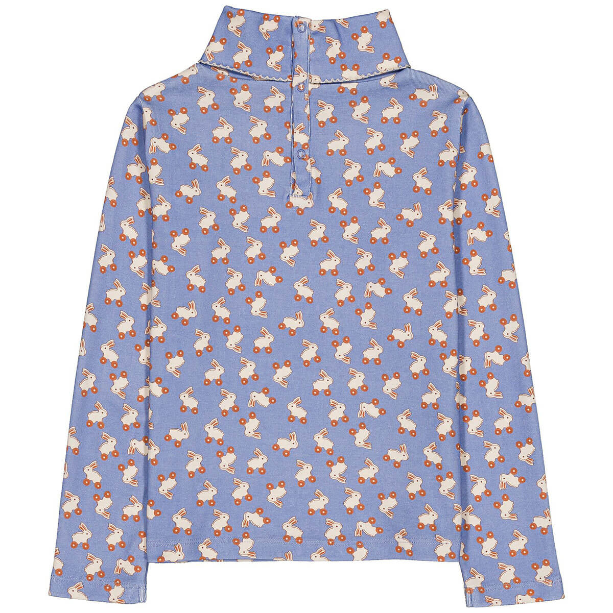 Twiggy Turtleneck in Rabbit Blue by Hello Simone