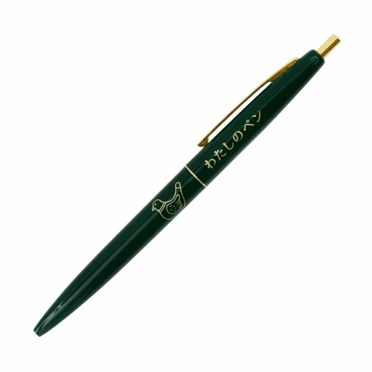 Dove Knock Ballpoint Pen in Green by Hightide New Retro