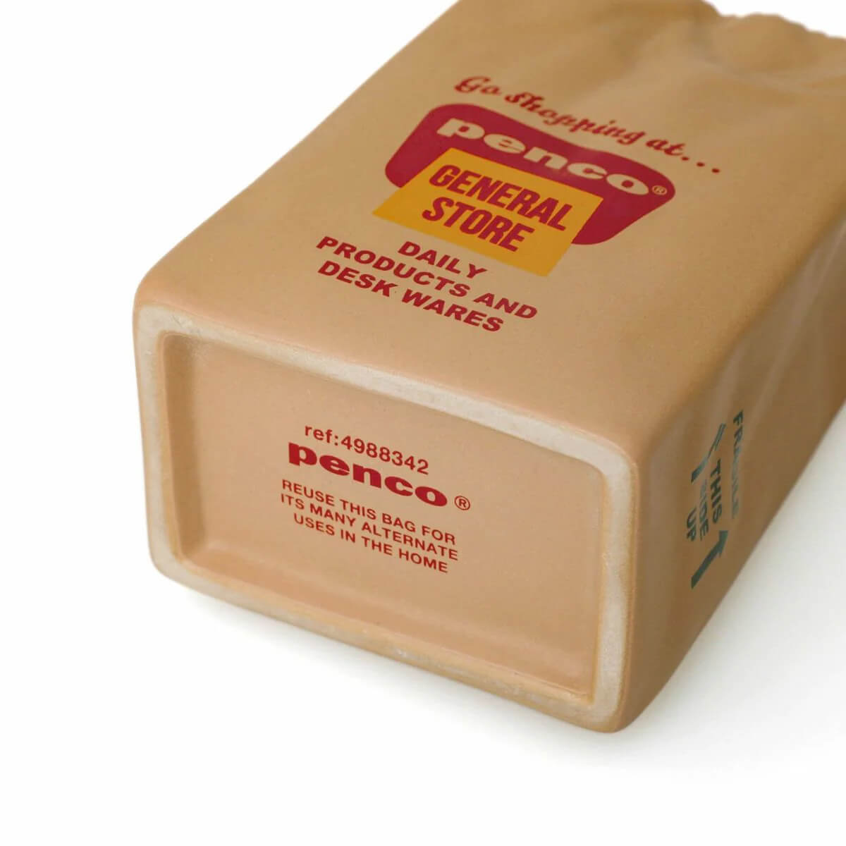 Brown Bag Pen Stand by Hightide Penco