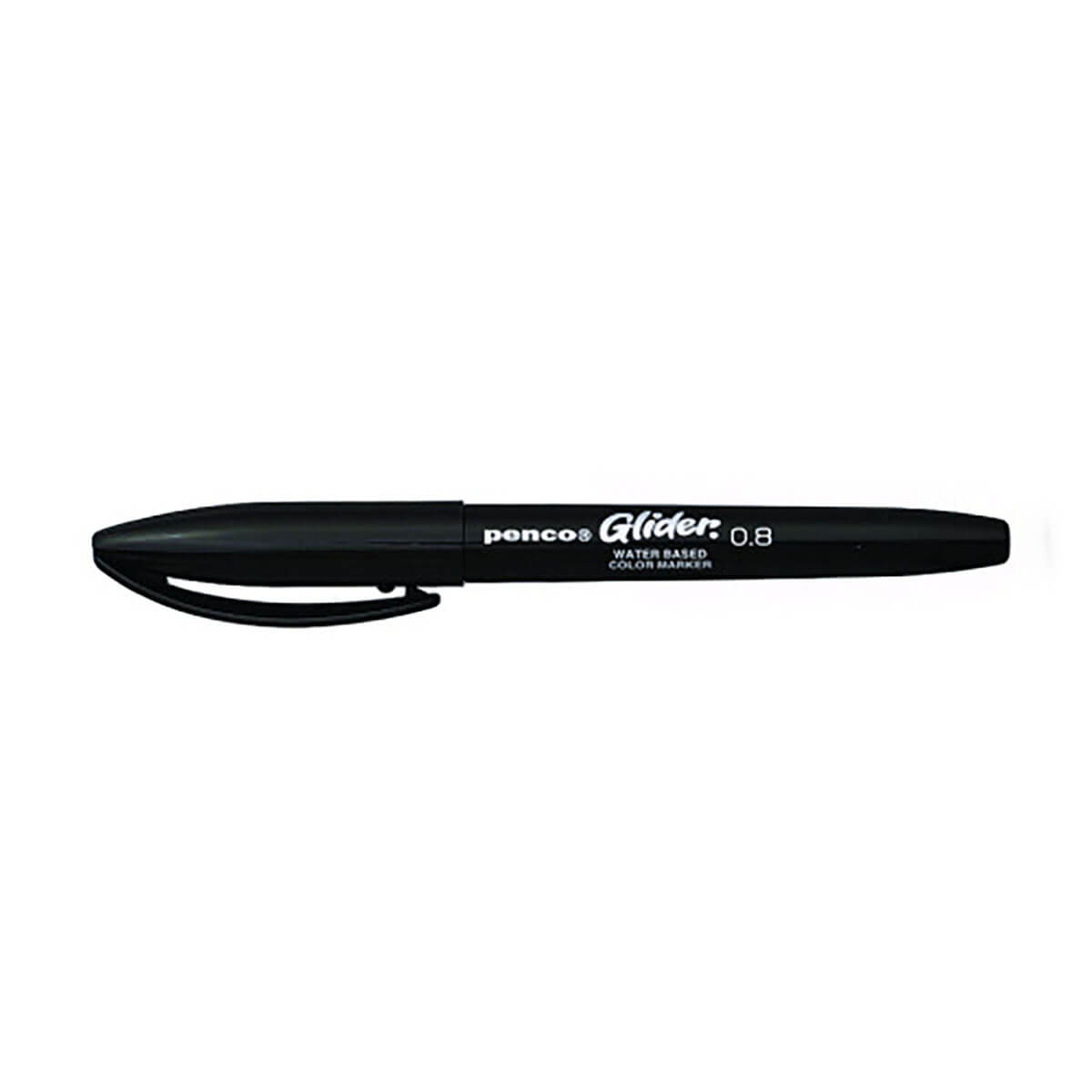 Glider Color Pen in Black by Hightide Penco
