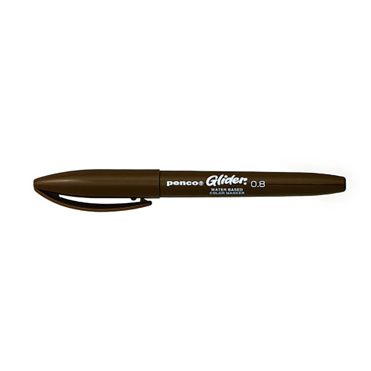 Glider Color Pen in Brown by Hightide Penco