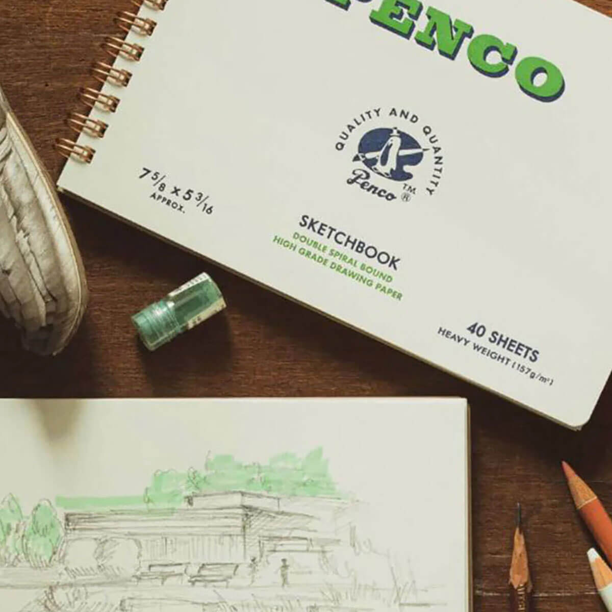 B6 Sketchbook Heavy by Hightide Penco