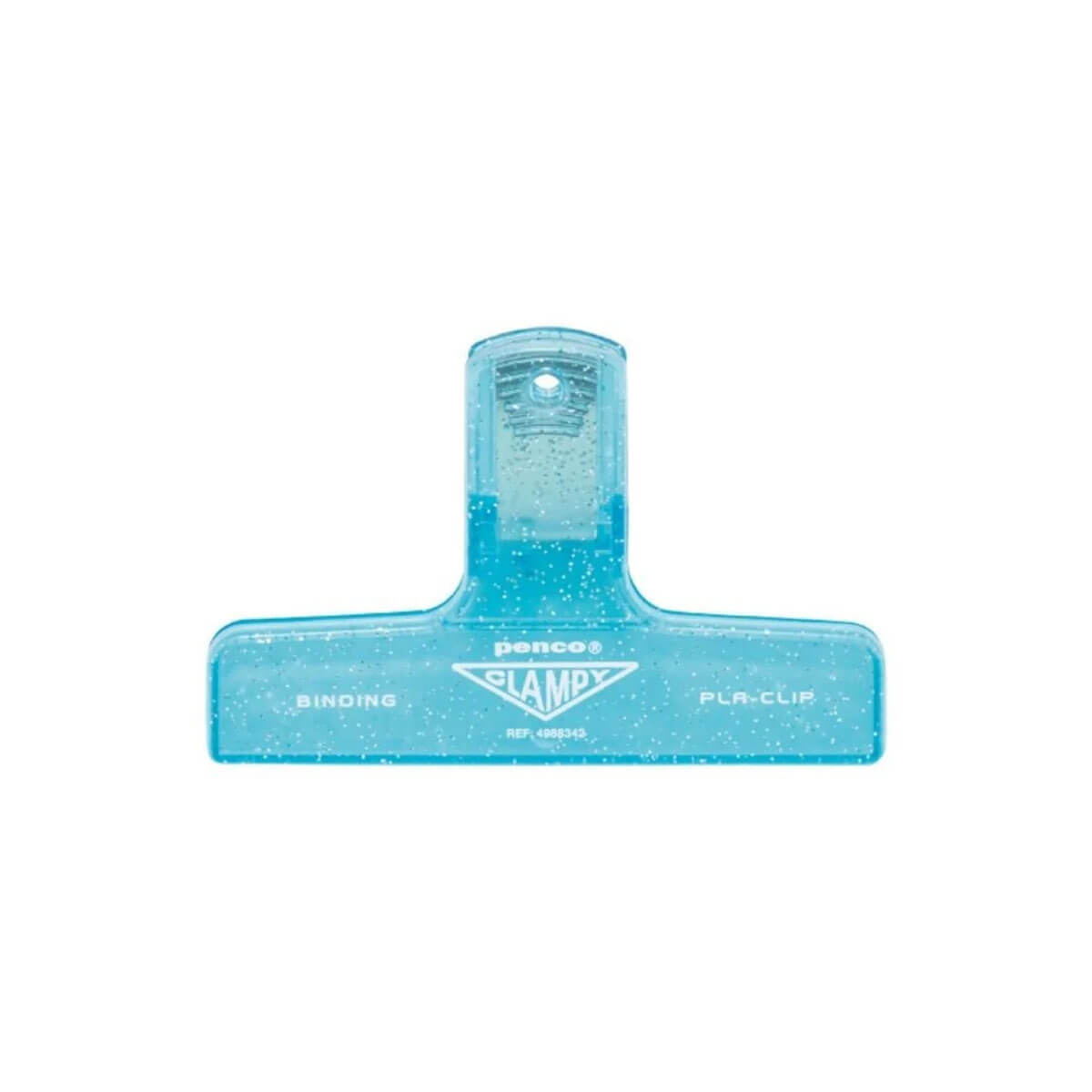 Clampy Pla-Clip Clear Glitter (Various Colours) by Hightide Penco Glitter Light Blue