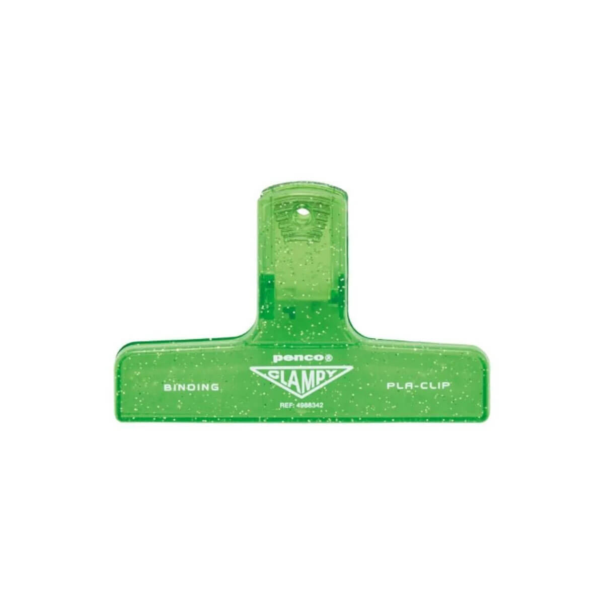 Clampy Pla-Clip Clear Glitter (Various Colours) by Hightide Penco Glitter Light Green
