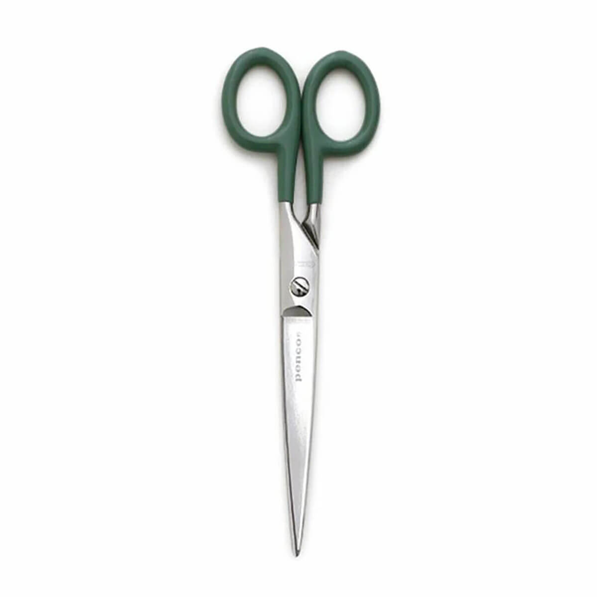 Large Stainless Steel Scissors With Case in Green by Hightide Penco