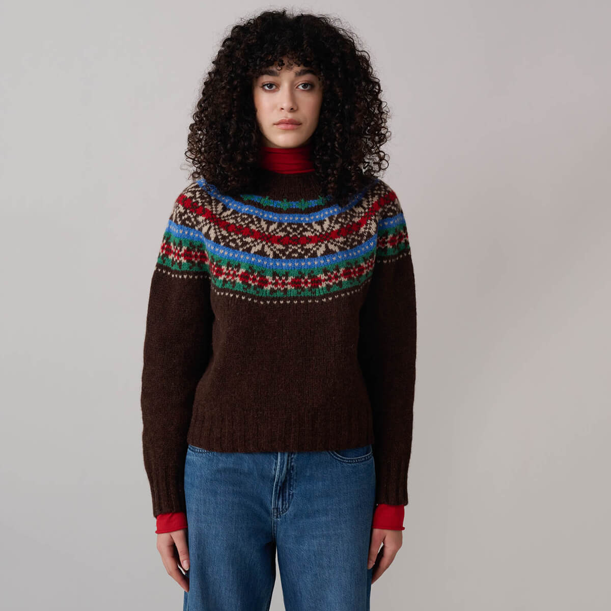Living In The Light Jumper in Brownish by Howlin'