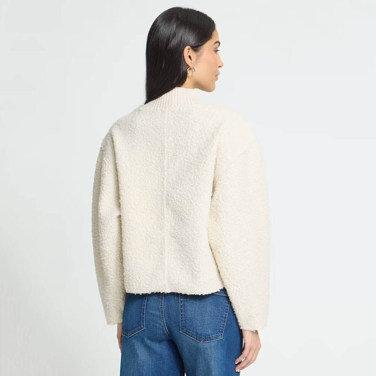 Curley Knit Sweater in Birch by ICHI