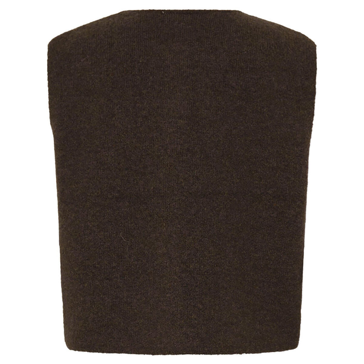 Panora Knit Vest in Coffee Bean Melange by ICHI