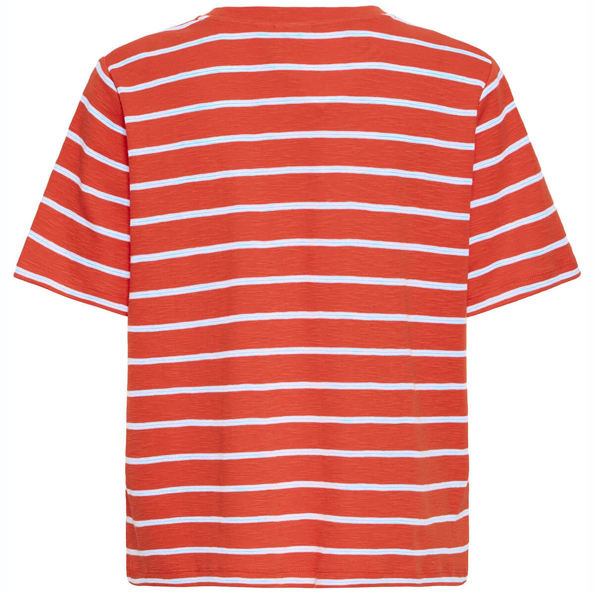 Nova T Shirt in Fiery Red / Powder Blue by ICHI