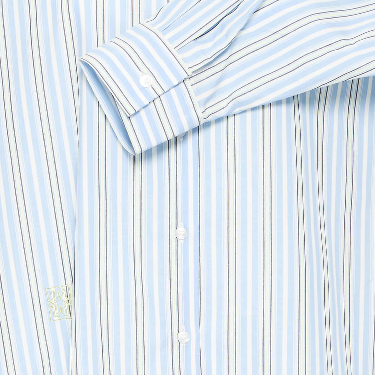 Samia Shirt in Powder Blue by ICHI