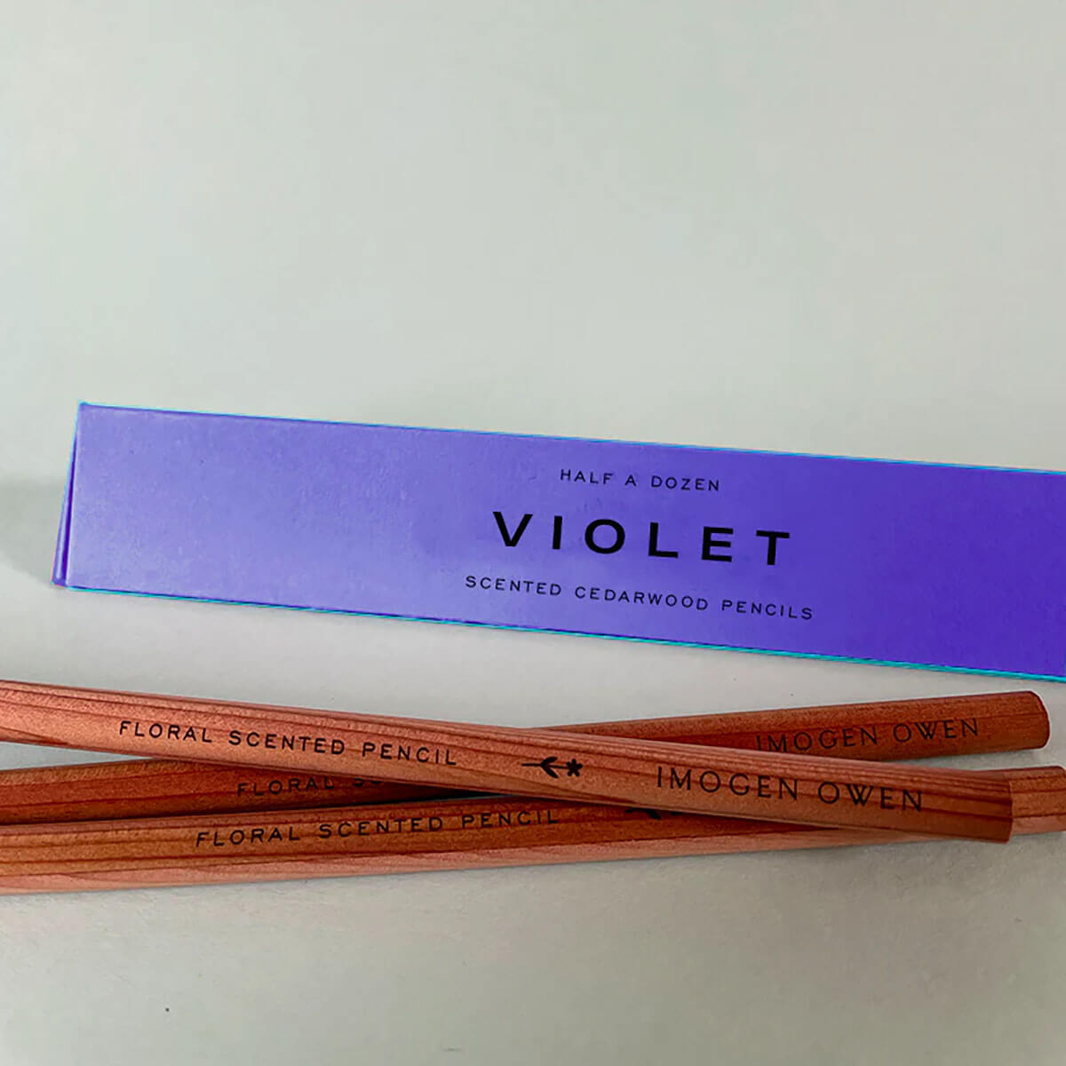 Violet Scented Pencils by Imogen Owen