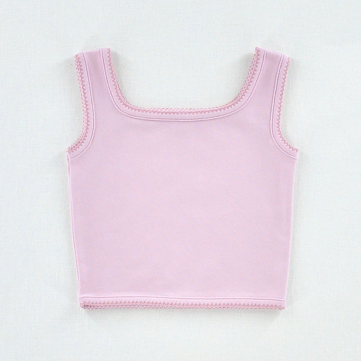 Pima Crop Tank in Orchid by Iver & Isla