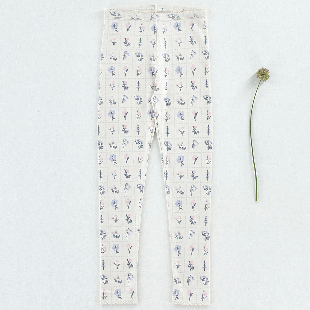 Pima Legging in Garden Windowpane by Iver & Isla
