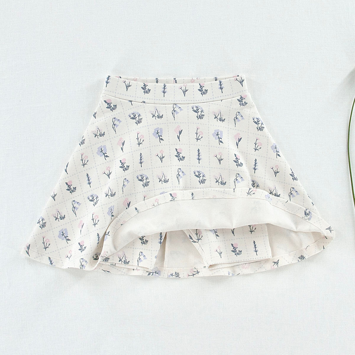 Pima Skort in Garden Windowpane by Iver & Isla