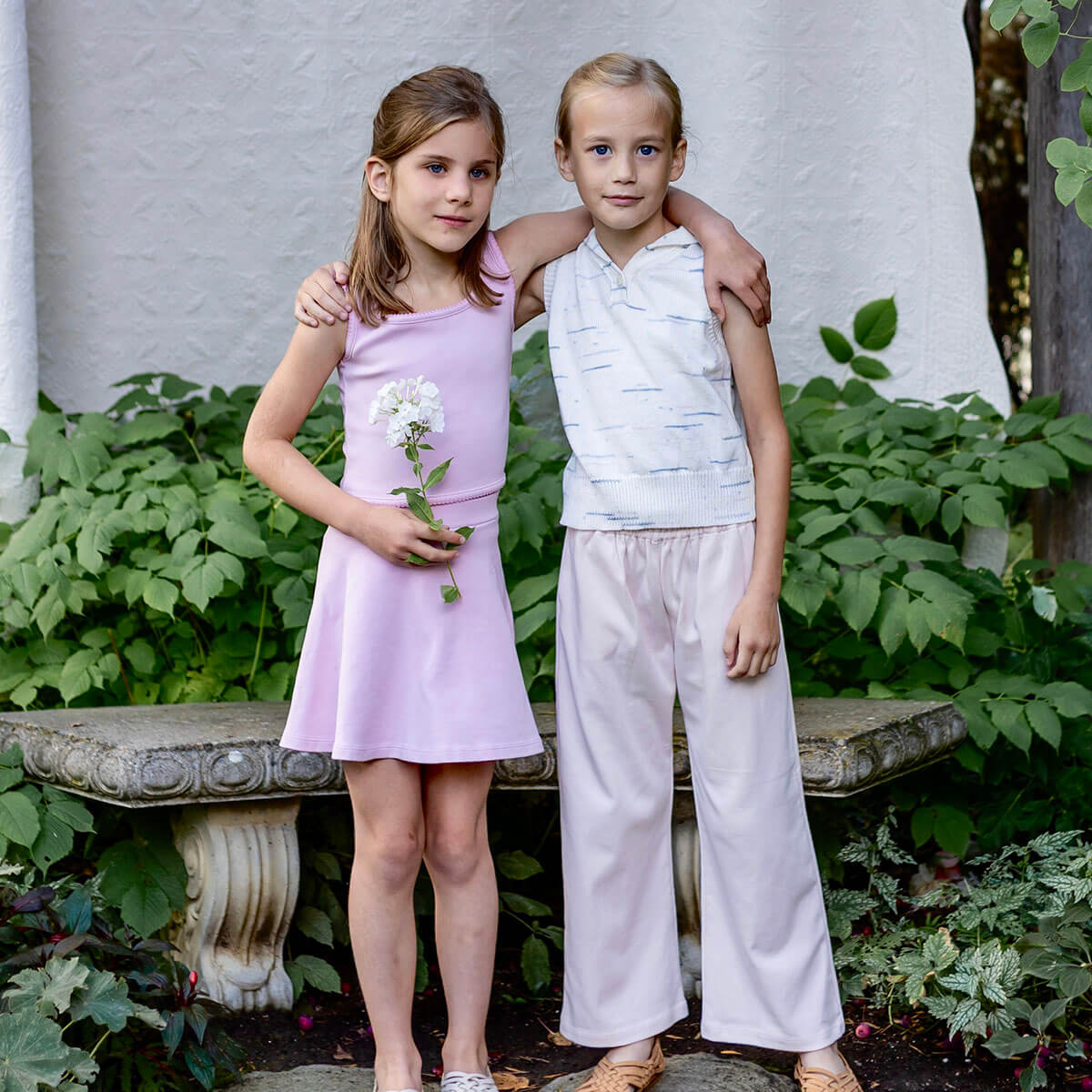 Pima Skort in Orchid by Iver & Isla