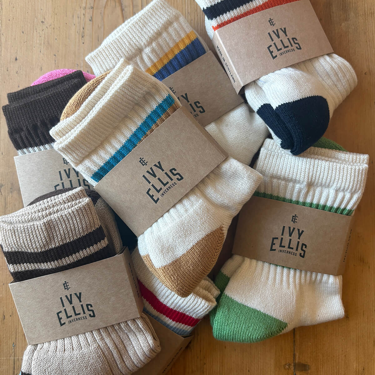 The Galdana Women's Vintage Sports Socks by Ivy Ellis