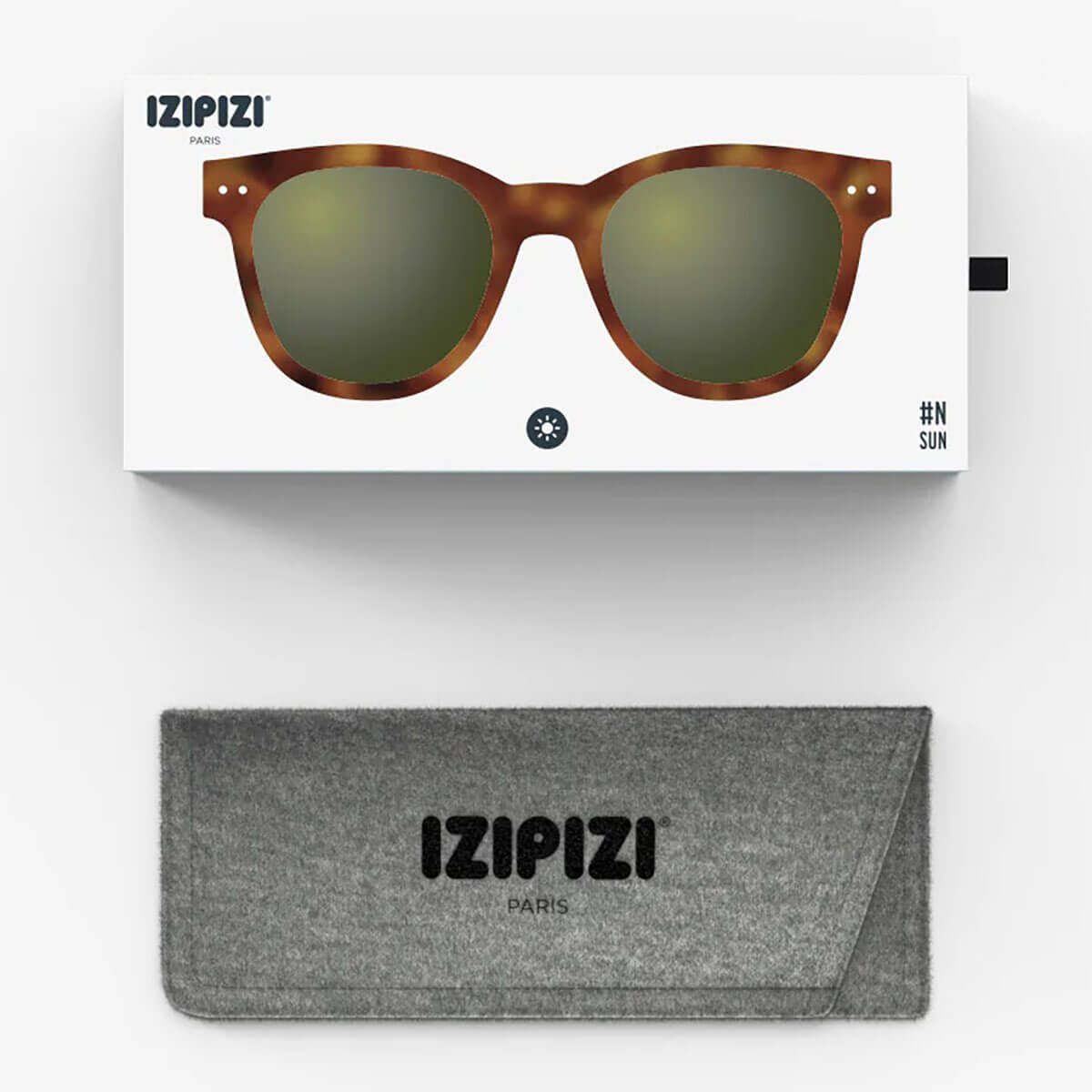 Sun Adult Sunglasses #N in Havane by Izipizi