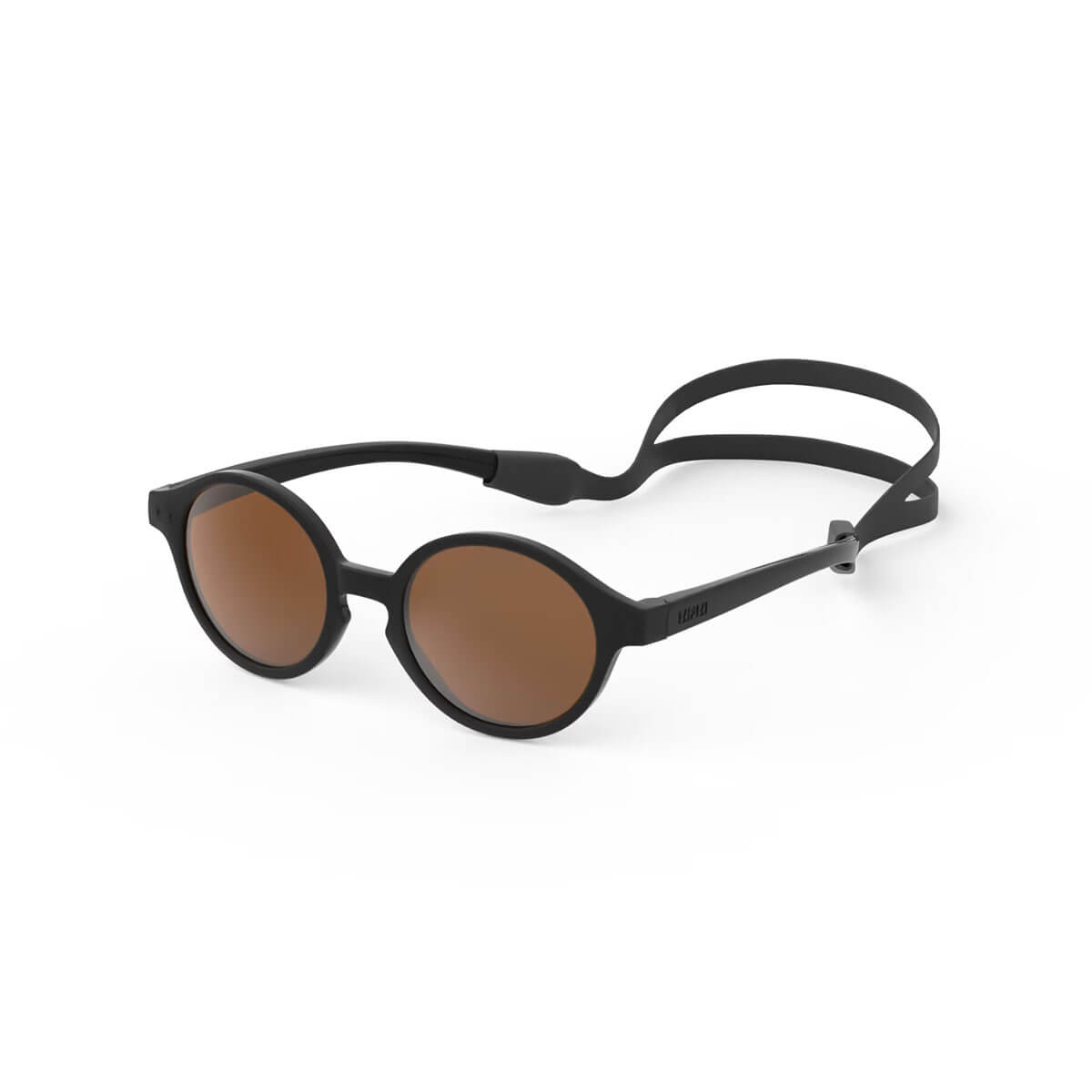 Sun Baby Sunglasses #D (0-3 Years) in Black Road by Izipizi