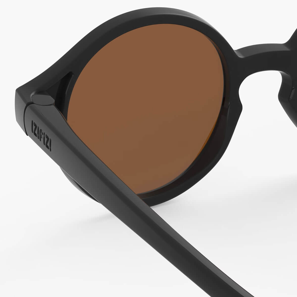 Sun Baby Sunglasses #D (0-3 Years) in Black Road by Izipizi