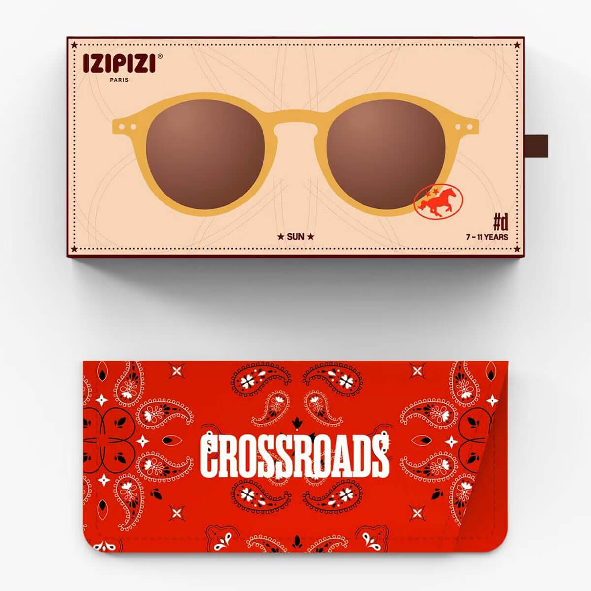Sun Junior Sunglasses #D (7-11 Years) in Golden Canyon by Izipizi
