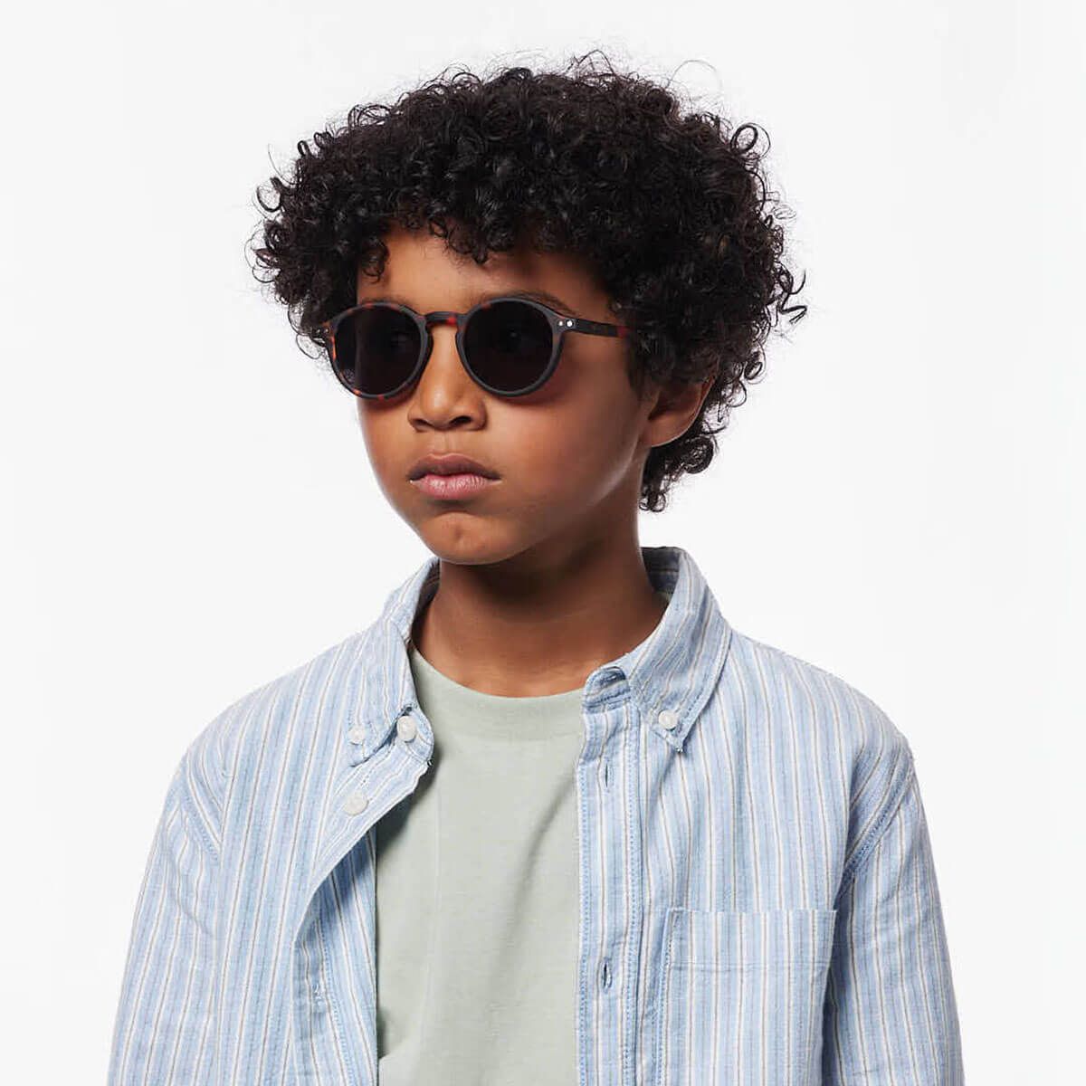 Sun Junior Sunglasses #D (7-11 Years) in Tortoise by Izipizi