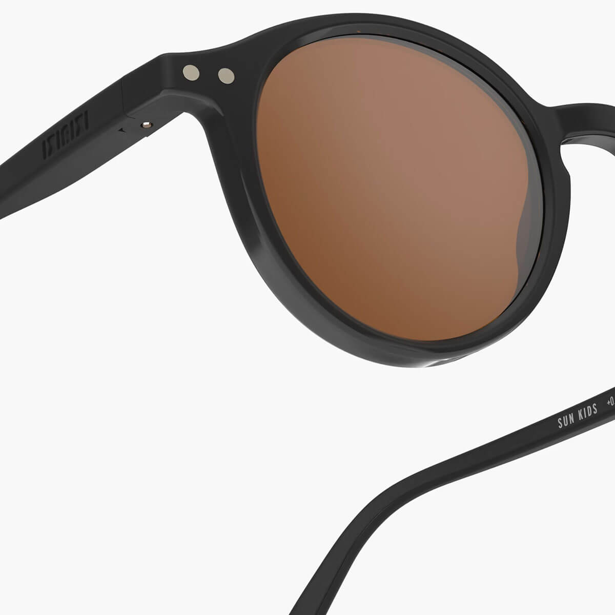 Sun Kids Sunglasses #D (3-5 Years) in Black Road by Izipizi