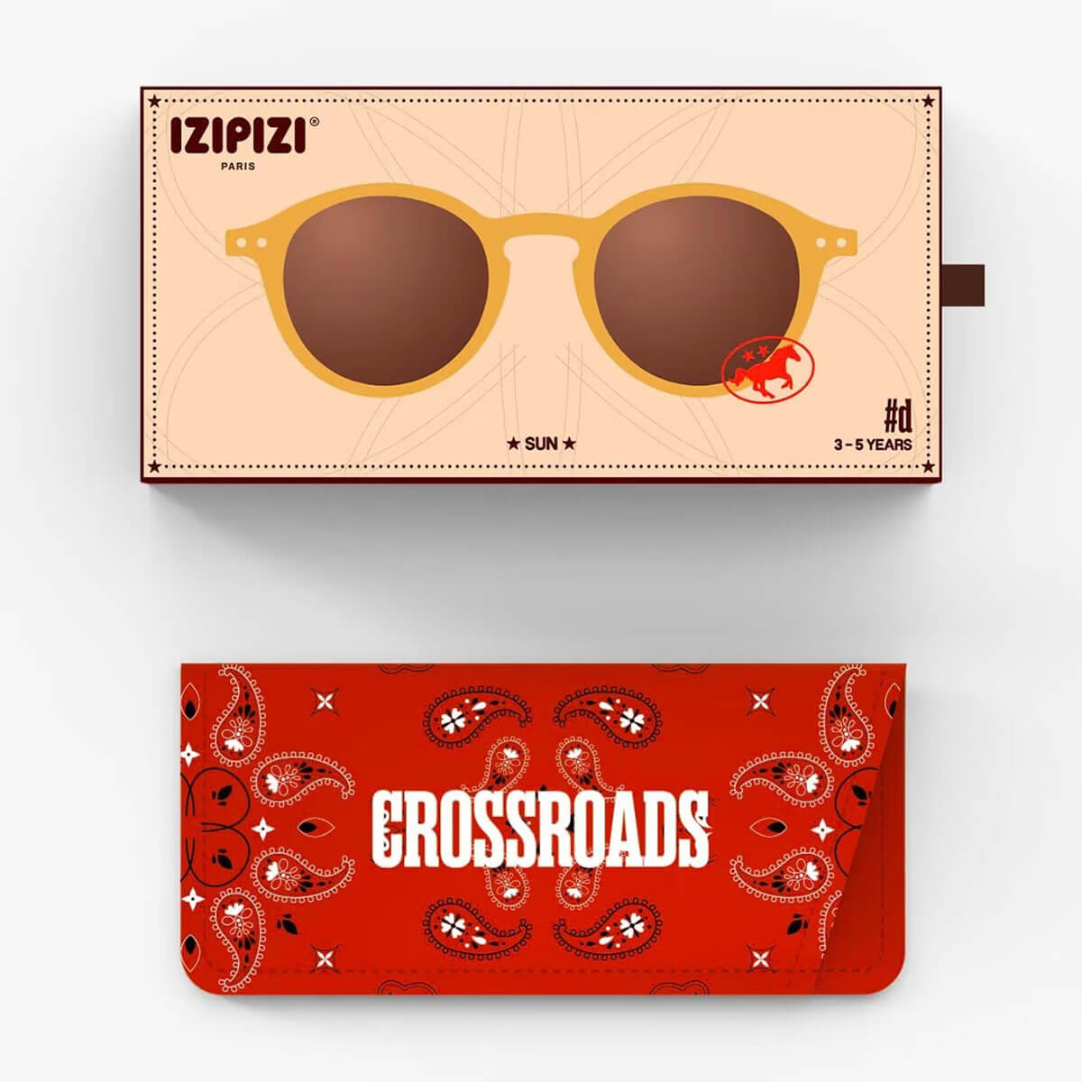 Sun Kids Sunglasses #D (3-5 Years) in Golden Canyon by Izipizi