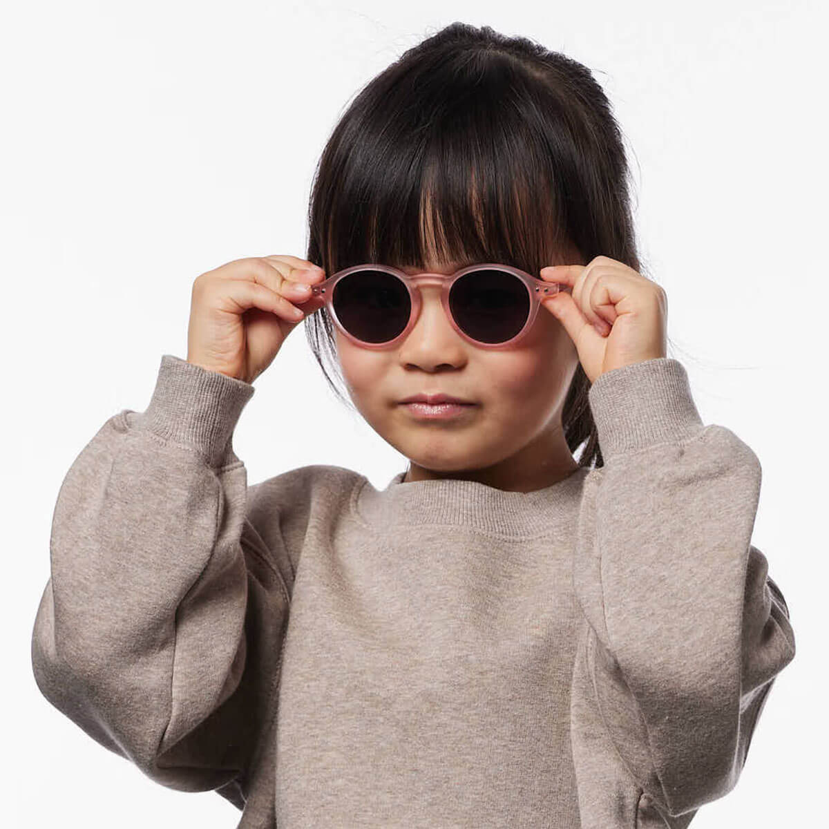 Sun Kids Sunglasses #D (3-5 Years) in Pink by Izipizi