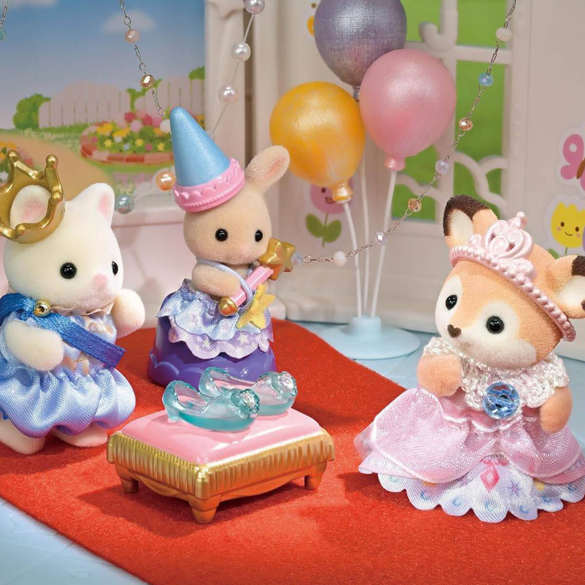 Nursery Recital Set The Princess and The Glass Slippers by Sylvanian Families - JAPAN IMPORT