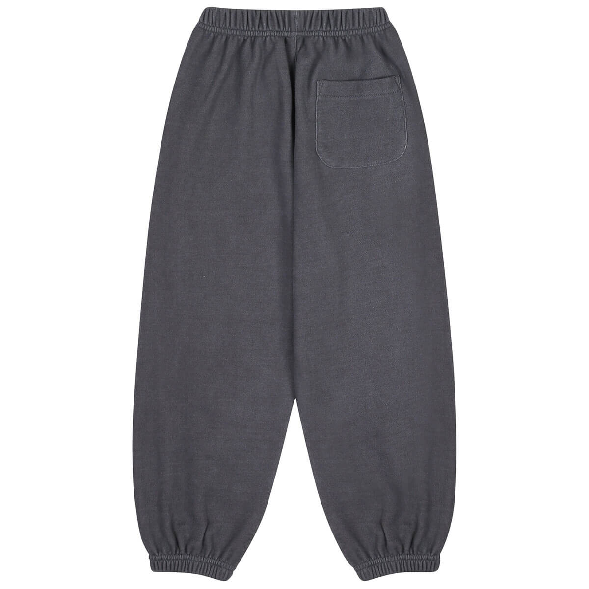 Color Block Washed Aladdin Pants in Charcoal by Jelly Mallow