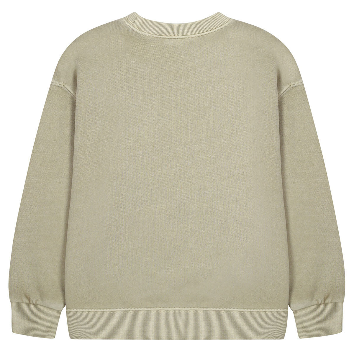 Flower Sweatshirt in Light Khaki by Jelly Mallow