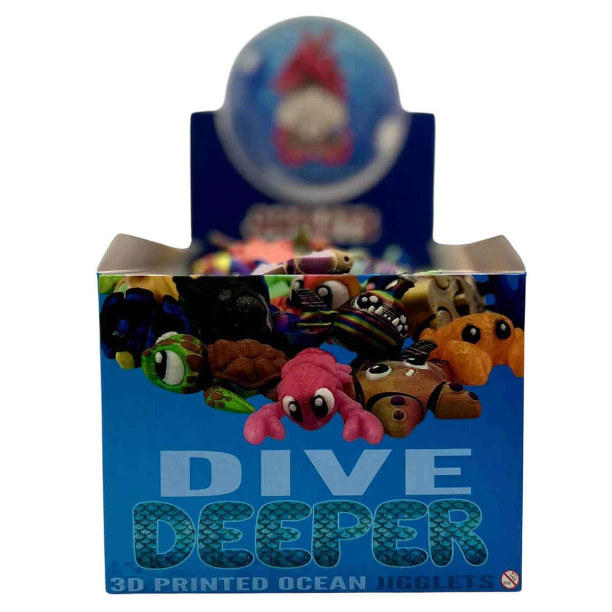 Dive Deeper Animal Figure (Assorted) by Jigglets