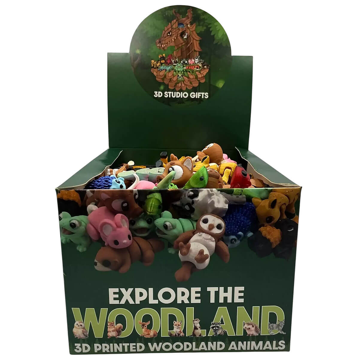 Explore The Woodland Animal Figure (Assorted) by Jigglets