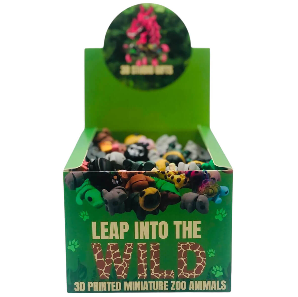 Leap Into The Wild Animal Figure (Assorted) by Jigglets