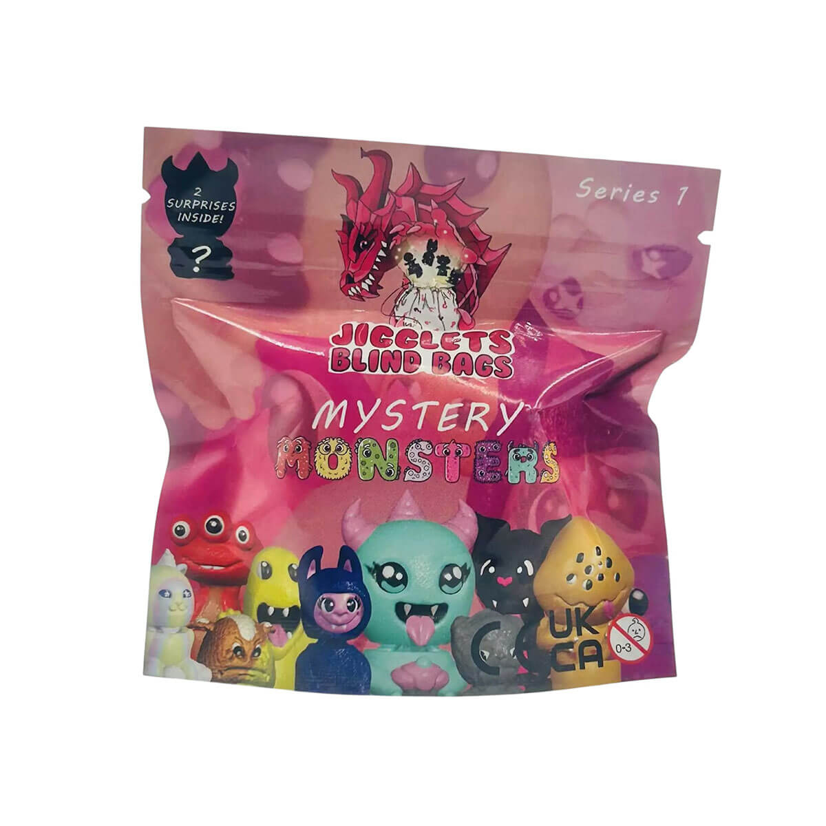 Mystery Monsters Blind Bag (Series 1) by Jigglets