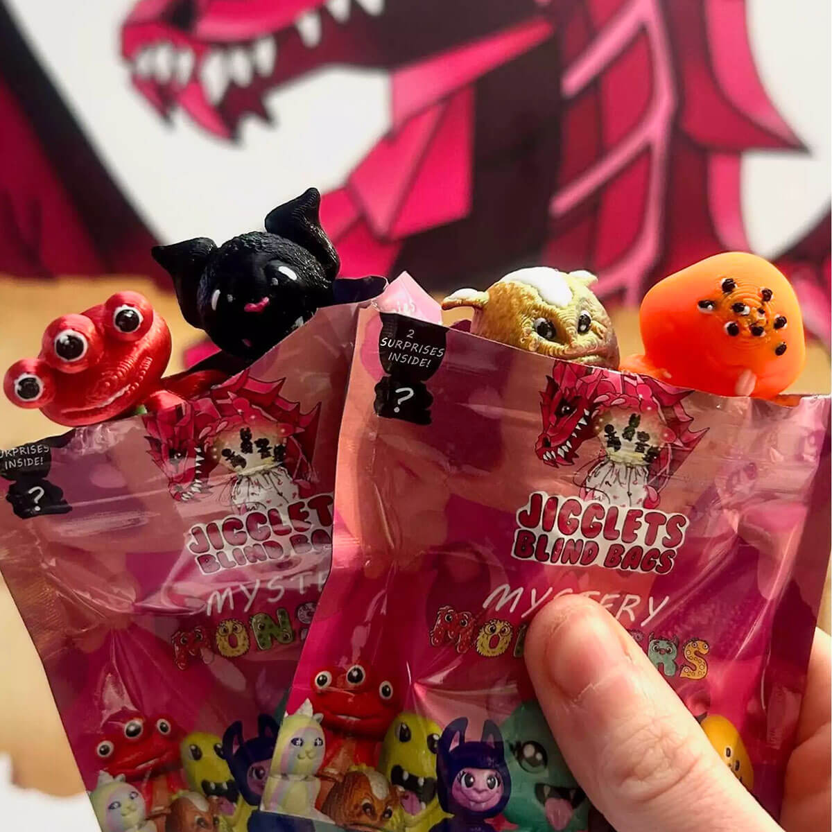 Mystery Monsters Blind Bag (Series 1) by Jigglets