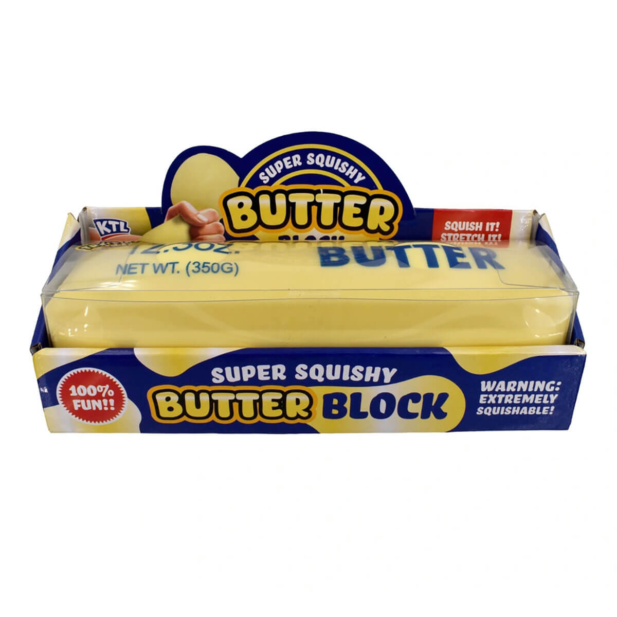 Super Squishy Giant Butter Block In Box by KTL