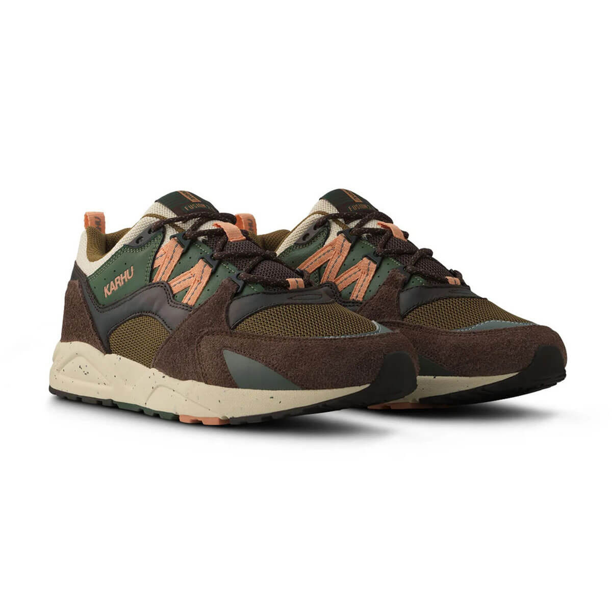 Fusion 2.0 Trainer in Shaved Chocolate / Peach Bloom by Karhu