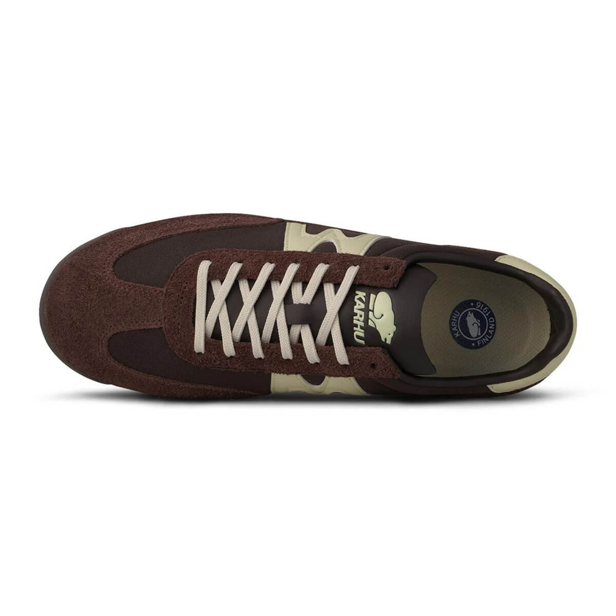 Mestari 76 Trainer in Marron / Cloud Cream by Karhu