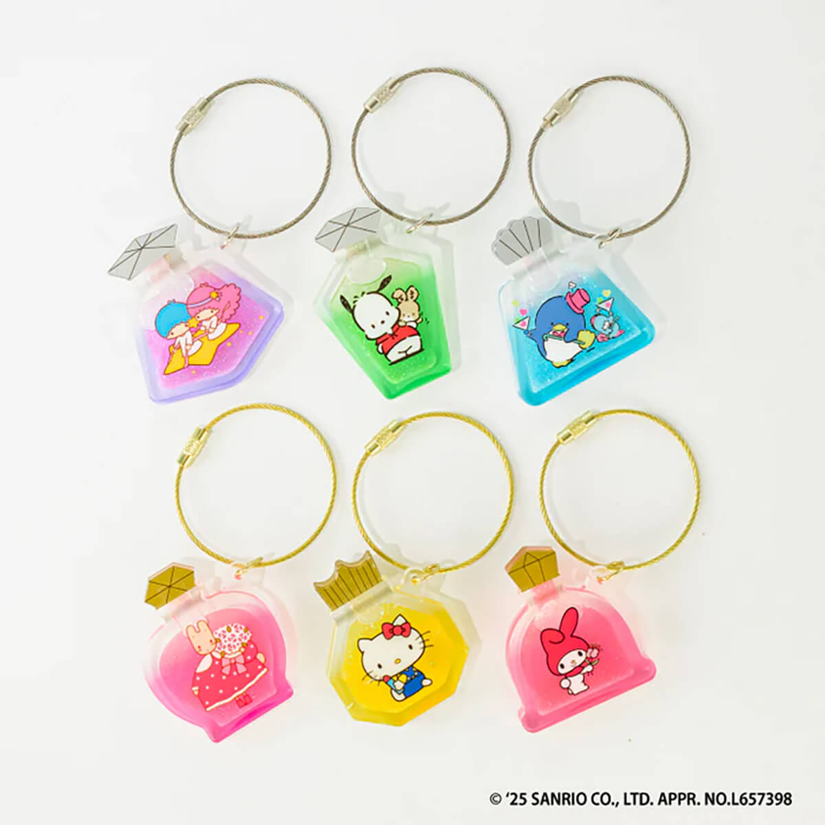 Sanrio Characters Liquid Charm Perfume Bottle Gachapon Capsule Collectible by KenElephant