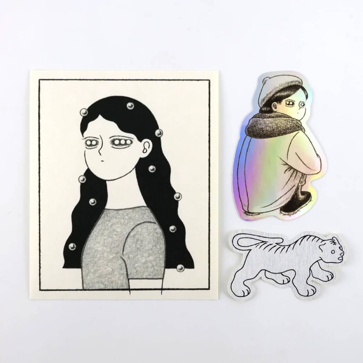 Ai Teramoto Sticker Set by KenElephant