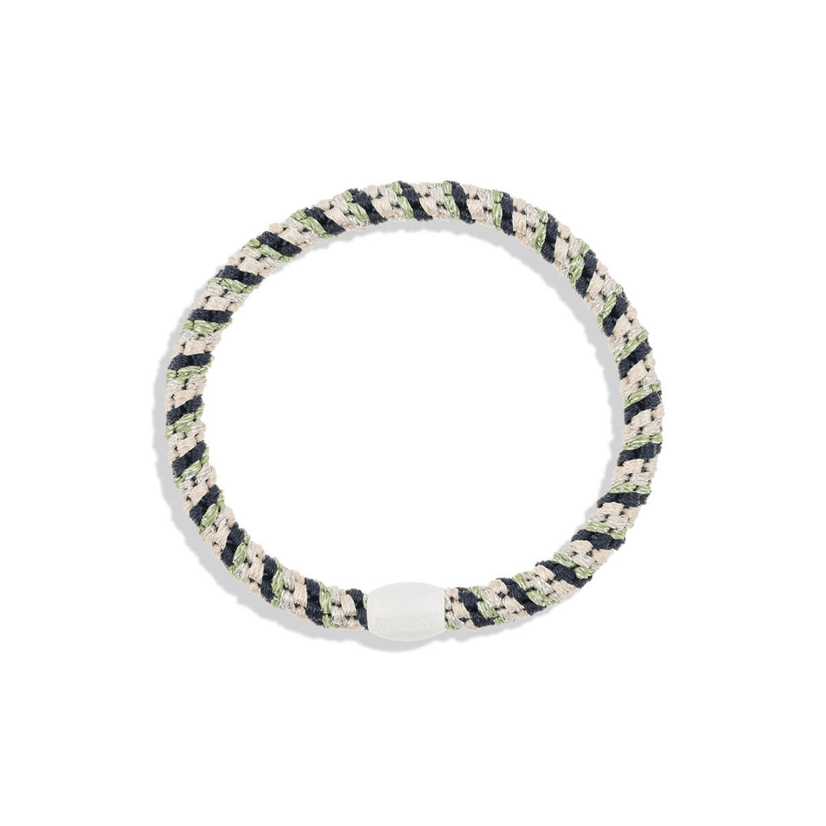 Kknekki Slim Hair Band in Pistachio Mix by Bon Dep