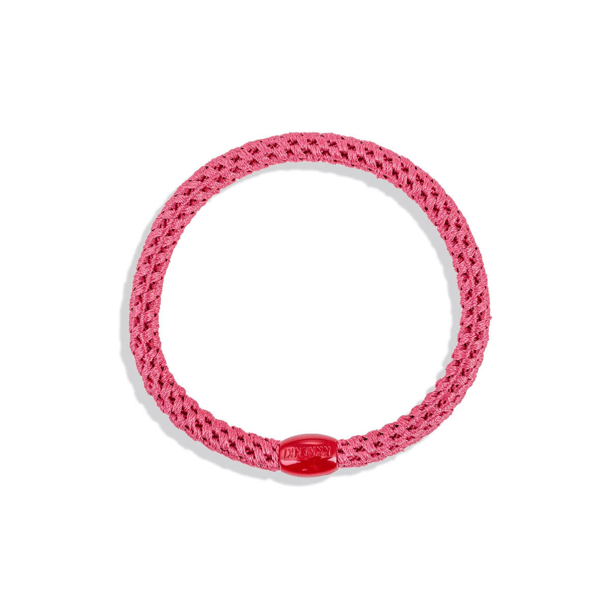 Kknekki Slim Hair Band in Raspberry by Bon Dep