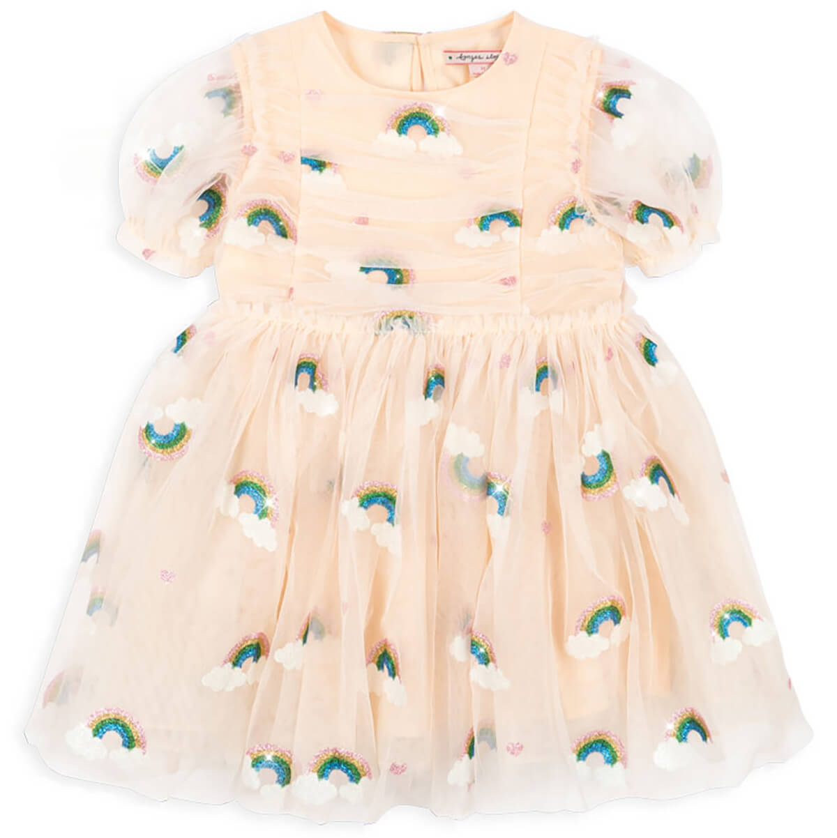 Tullie Dress in Rainbow Glitter by Konges Slojd – Junior Edition
