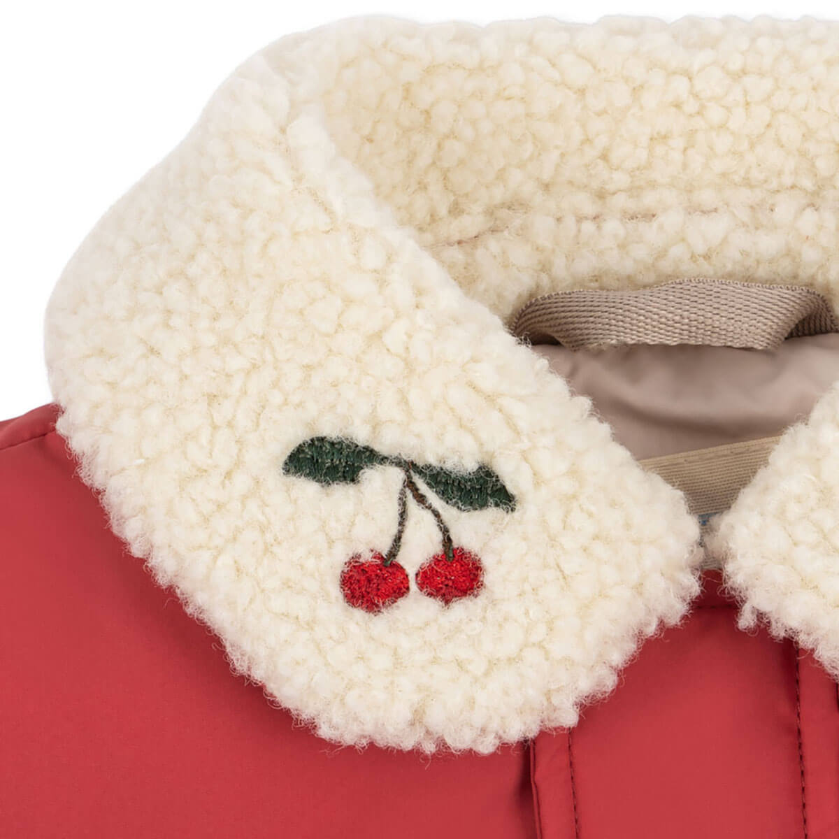 Alpi Collar Jacket in Cardinal by Konges Sløjd